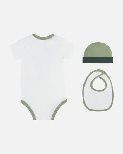 Nike Infants' Bodysuit 3 Piece Gift Set Sail