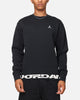 Jordan Jumpman MVP Graphic Fleece Crewneck Sweatshirt Black/Sail