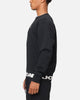 Jordan Jumpman MVP Graphic Fleece Crewneck Sweatshirt Black/Sail