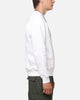 Jordan Essentials Holiday Fleece Crewneck White