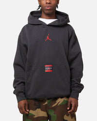 Jordan Brooklyn Fleece Pullover J Day Hoodie Off Noir/Gym Red