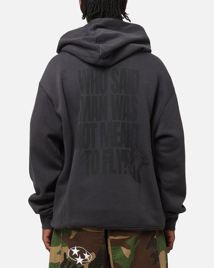 Jordan Brooklyn Fleece Pullover J Day Hoodie Off Noir/Gym Red