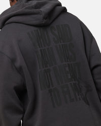 Jordan Brooklyn Fleece Pullover J Day Hoodie Off Noir/Gym Red
