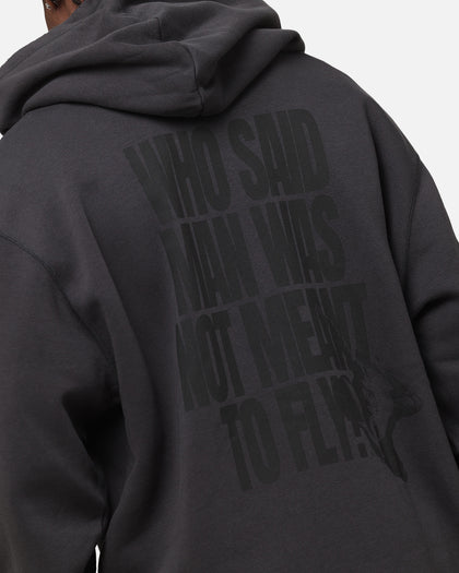 Jordan Brooklyn Fleece Pullover J Day Hoodie Off Noir/Gym Red