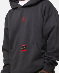 Jordan Brooklyn Fleece Pullover J Day Hoodie Off Noir/Gym Red