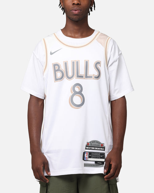 Nike Zach LaVine Chicago Bulls #8 City Edition 2024/25 Nike Dri-Fit NBA Swingman Jersey White