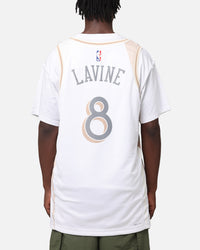 Nike Zach LaVine Chicago Bulls #8 City Edition 2024/25 Nike Dri-Fit NBA Swingman Jersey White