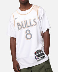 Nike Zach LaVine Chicago Bulls #8 City Edition 2024/25 Nike Dri-Fit NBA Swingman Jersey White