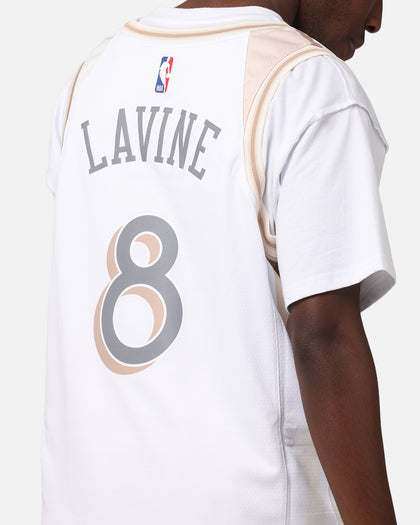Nike Zach LaVine Chicago Bulls #8 City Edition 2024/25 Nike Dri-Fit NBA Swingman Jersey White