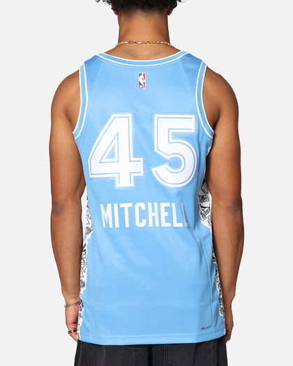 Nike Donovan Mitchell Cleveland Cavaliers #45 City Edition 2024/25 Nike Dri-Fit NBA Swingman Jersey Valor Blue