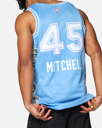 Nike Donovan Mitchell Cleveland Cavaliers #45 City Edition 2024/25 Nike Dri-Fit NBA Swingman Jersey Valor Blue