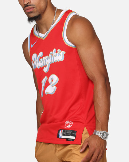 Nike Ja Morant Memphis Grizzlies #12 City Edition 2024/25 Nike Dri-Fit NBA Swingman Jersey University Red