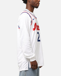 Nike Joel Embiid Philadelphia 76ers #21 City Edition 2024/25 Nike Dri-Fit NBA Swingman Jersey White