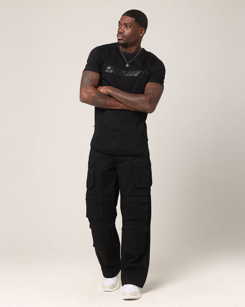 Saint Morta Faith El Duplo T-Shirt Black/Black