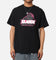 X-Large Slanted Store T-Shirt Solid Black