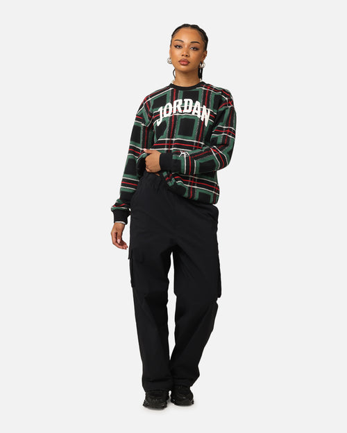 Jordan Women's Brooklyn Fleece Graphic Crewneck Sweatshirt Gorge Green/Sail