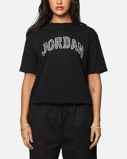 Jordan Women's Graphic T-Shirt Black/Varsity Red