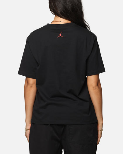 Jordan Women's Graphic T-Shirt Black/Varsity Red