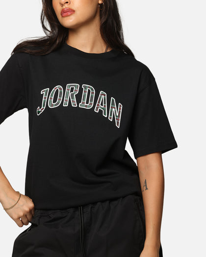 Jordan Women's Graphic T-Shirt Black/Varsity Red