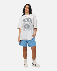 Nike Women's Sportswear Essential Oversized T-Shirt Birch Heather/Cool Grey