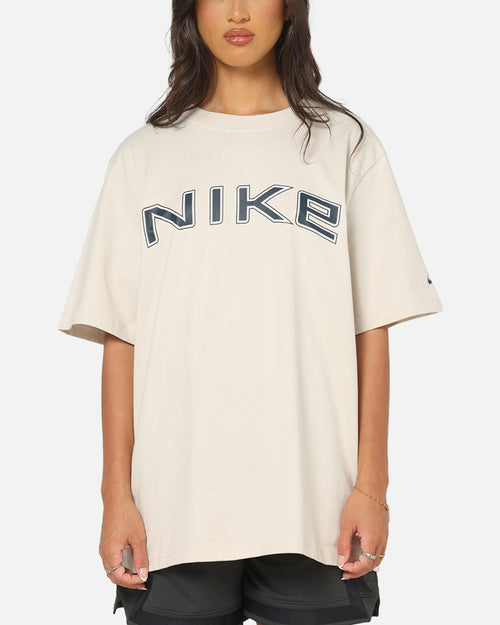 Nike Women's Sportswear Phoenix T-Shirt Lt Orewood Brown