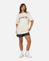 Nike Women's Sportswear Phoenix T-Shirt Lt Orewood Brown
