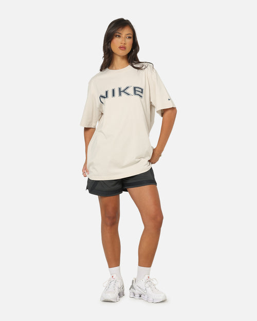 Nike Women's Sportswear Phoenix T-Shirt Lt Orewood Brown