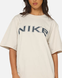 Nike Women's Sportswear Phoenix T-Shirt Lt Orewood Brown