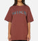Nike Women's Sportswear Phoenix T-Shirt Red Sepia
