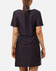 Adidas Women's 3-Stripes Pinstripe Dress Aurora Black