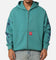 Carre Flower Bomb Full Zip Hoodie Oxidized Green