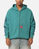 Carre Flower Bomb Full Zip Hoodie Oxidized Green