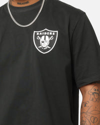 New Era Las Vegas Raiders Washed NBA T-Shirt Black