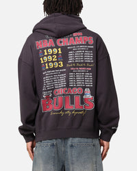 Mitchell & Ness Chicago Bulls Finals Champion Hoodie Overdyed Black