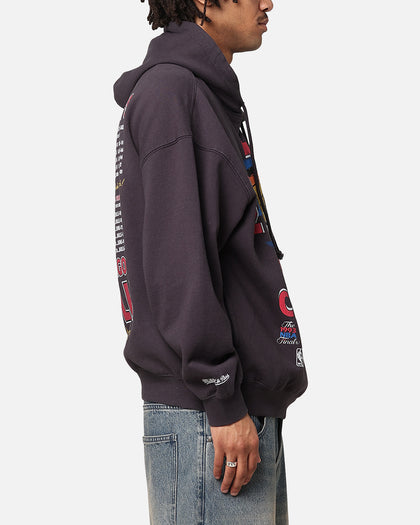 Mitchell & Ness Chicago Bulls Finals Champion Hoodie Overdyed Black
