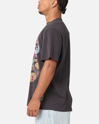 Mitchell & Ness Chicago Bulls Burst T-Shirt Overdyed Black