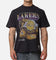 Mitchell & Ness Los Angeles Lakers Bevel Burst T-Shirt Overdyed Black