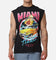 Mitchell & Ness Miami Heat Cruising Muscle T-Shirt Faded Black