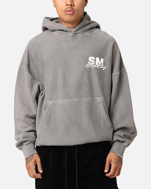 Saint Morta Saint Studios Hoodie Washed Charcoal