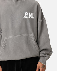 Saint Morta Saint Studios Hoodie Washed Charcoal