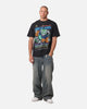 Mitchell & Ness New Zealand Warriors Ball Busting T-Shirt Overdyed Black