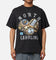 Mitchell & Ness North Carolina Rings UNC T-Shirt Faded Black