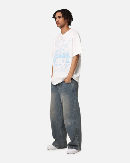 Mitchell & Ness Los Angeles Lakers World Champions T-Shirt Vintage White