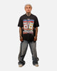 Mitchell & Ness Chicago Bulls Vs Los Angeles Lakers Stub T-Shirt Overdyed Black
