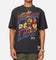 Mitchell & Ness Brisbane Lions Mascot Character T-Shirt Faded Black