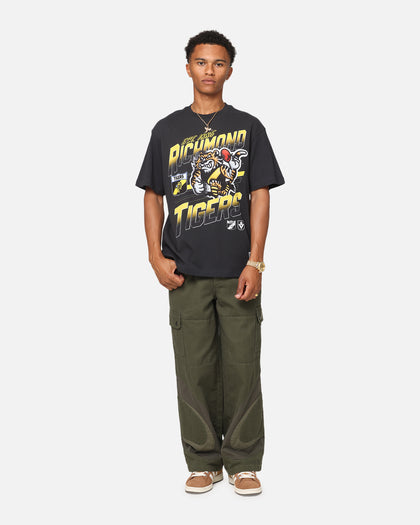 Mitchell & Ness Richmond Tigers Mascot Character T-Shirt Faded Black