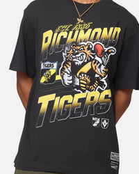 Mitchell & Ness Richmond Tigers Mascot Character T-Shirt Faded Black