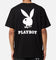 Playboy Bunny Lockup T-Shirt Black