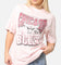 Mitchell & Ness Women's Chicago Bulls Sportsmanship T-Shirt Light Pink