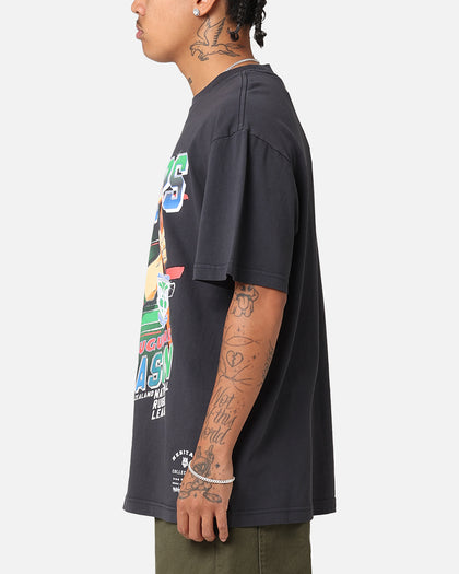 Mitchell & Ness Auckland Warriors 1995 Season T-Shirt Faded Black